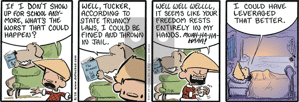 DeFlocked on Saturday August 16, 2014 Comic Strip