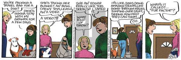 For Better or For Worse on Thursday January 22, 2004 Comic Strip
