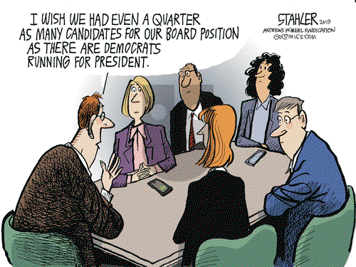 Jeff Stahler on Friday August 2, 2019 Comic Strip