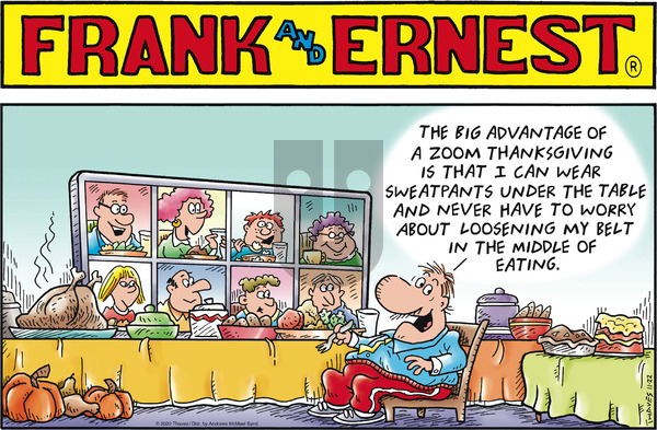 Frank and Ernest on Sunday November 22, 2020 Comic Strip