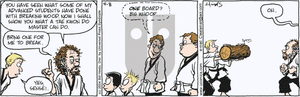 Cleats - Thursday April 8, 2004 Comic Strip