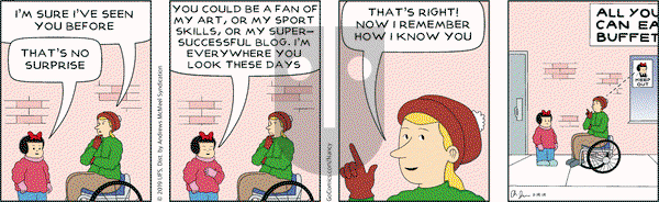 Nancy on Tuesday November 19, 2019 Comic Strip