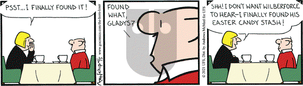 The Born Loser on Monday April 5, 2021 Comic Strip