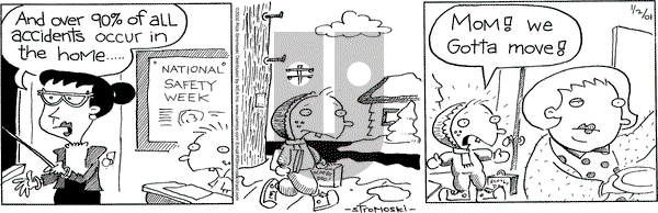 Soup to Nutz - Old on Tuesday January 2, 2001 Comic Strip