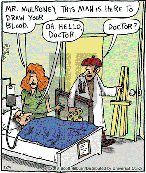 The Argyle Sweater on Wednesday December 4, 2013 Comic Strip