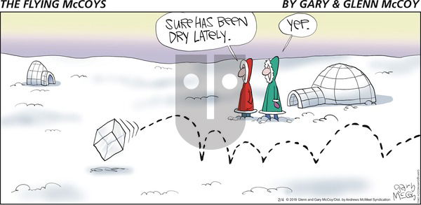 The Flying McCoys on Sunday February 4, 2018 Comic Strip