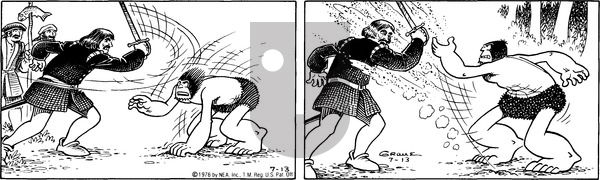 Alley Oop on Tuesday July 13, 1976 Comic Strip