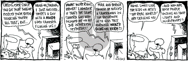 The Duplex on Monday August 12, 1996 Comic Strip