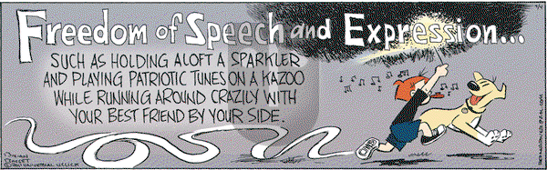 Red and Rover on Monday July 4, 2011 Comic Strip