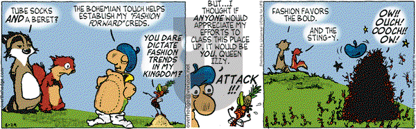 Over the Hedge on Wednesday June 29, 2011 Comic Strip