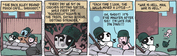 Pooch Cafe on Friday August 14, 2009 Comic Strip