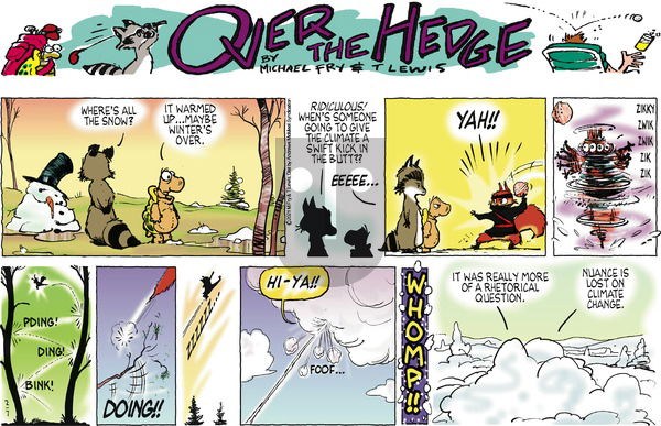 Over the Hedge on Sunday February 7, 2021 Comic Strip