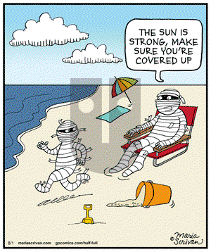 Half Full on Friday August 1, 2014 Comic Strip