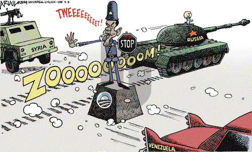 Robert Ariail on Monday March 3, 2014 Comic Strip