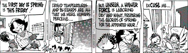 Rose is Rose on Tuesday March 18, 2003 Comic Strip