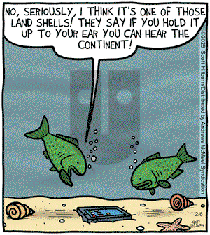 The Argyle Sweater - Thursday February 6, 2025 Comic Strip