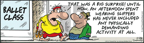 Frank and Ernest on Tuesday November 26, 2019 Comic Strip