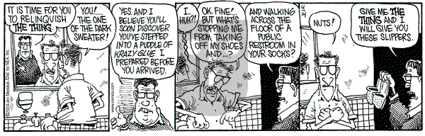 Monty on Wednesday April 14, 2004 Comic Strip