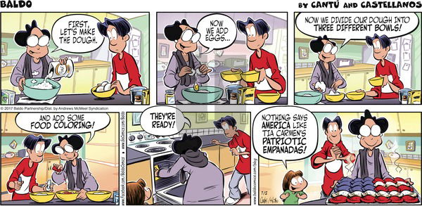 Baldo on Sunday July 2, 2017 Comic Strip