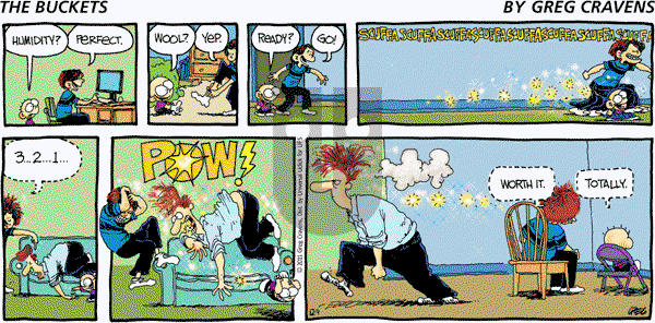 The Buckets on Sunday December 4, 2011 Comic Strip