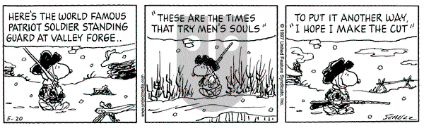 Peanuts on Tuesday May 20, 1997 Comic Strip
