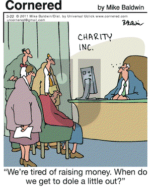 Cornered on Tuesday March 22, 2011 Comic Strip