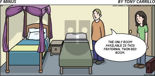 F Minus on Sunday June 8, 2014 Comic Strip