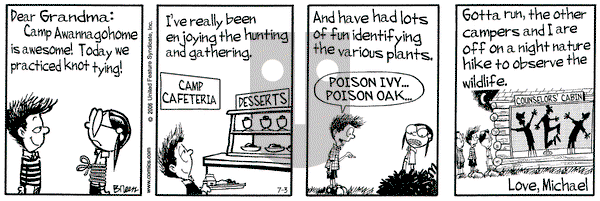 Grand Avenue on Monday July 3, 2006 Comic Strip