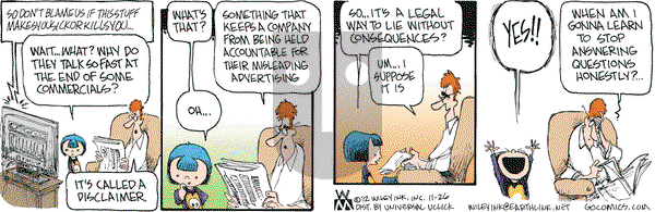 Non Sequitur on Monday November 26, 2012 Comic Strip