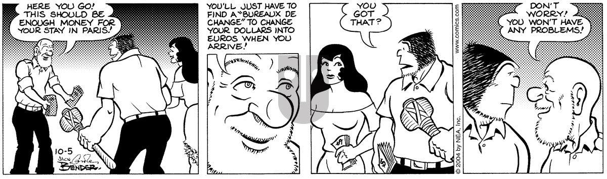 Alley Oop - Tuesday October 5, 2004 Comic Strip