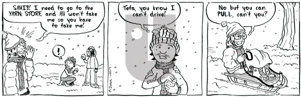 Ali's House on Friday October 15, 2021 Comic Strip