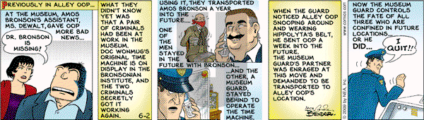 Alley Oop on Tuesday June 2, 2009 Comic Strip
