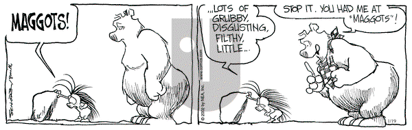 The Grizzwells on Saturday January 19, 2002 Comic Strip