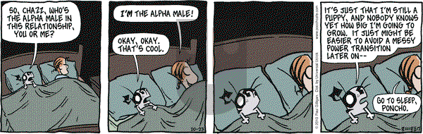 Pooch Cafe on Saturday October 23, 2010 Comic Strip