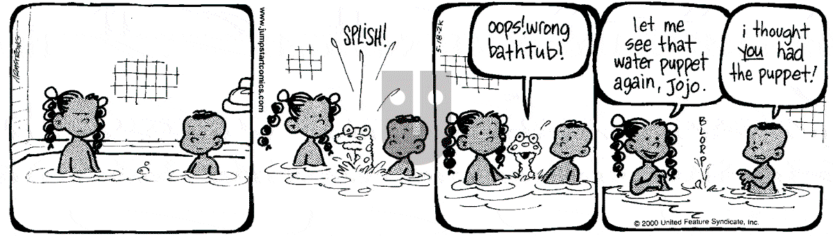 JumpStart - Thursday May 18, 2000 Comic Strip