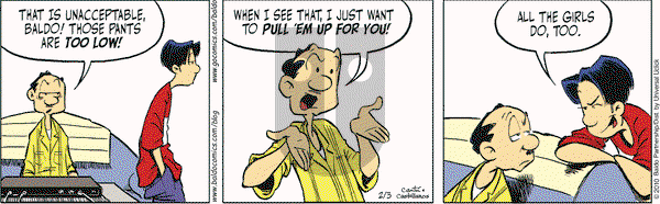 Baldo on Wednesday February 3, 2010 Comic Strip