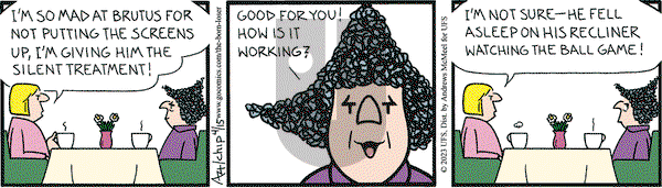 The Born Loser on Saturday April 15, 2023 Comic Strip