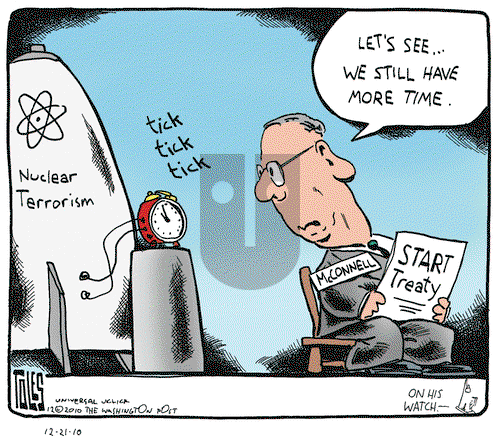 Tom Toles on Tuesday December 21, 2010 Comic Strip