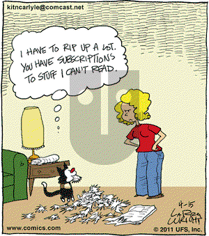 Kit 'N' Carlyle on Friday April 15, 2011 Comic Strip