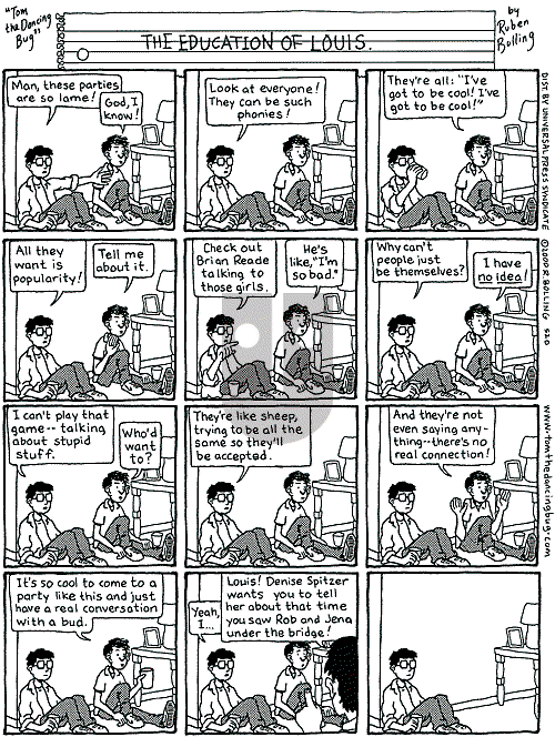 Tom the Dancing Bug on Saturday November 4, 2000 Comic Strip