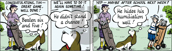 Fred Basset on Wednesday August 1, 2018 Comic Strip
