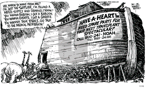 Pat Oliphant on Friday November 16, 1984 Comic Strip