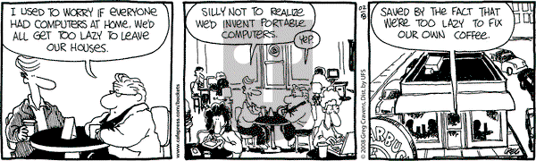 The Buckets on Monday February 18, 2008 Comic Strip