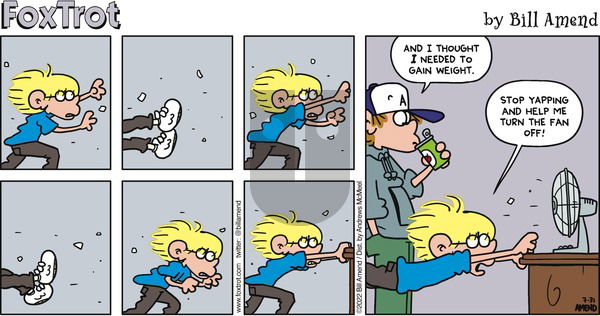 FoxTrot - Sunday July 31, 2022 Comic Strip