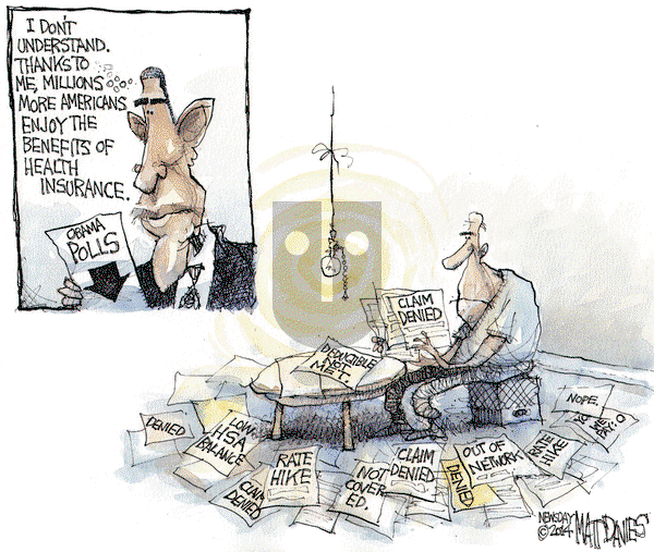 Matt Davies on Monday October 27, 2014 Comic Strip