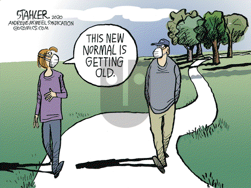 Jeff Stahler on Wednesday April 22, 2020 Comic Strip