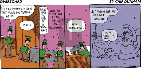 Overboard on Sunday March 1, 2015 Comic Strip