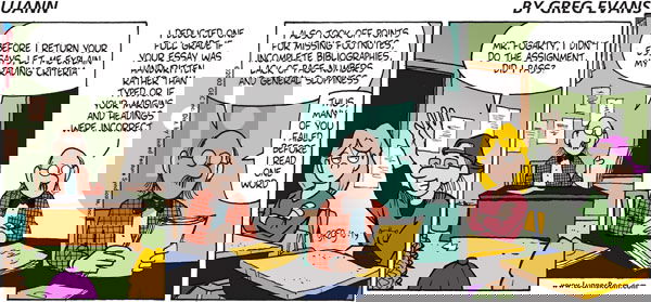 Luann on Sunday October 19, 2003 Comic Strip