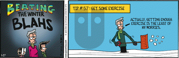 Grand Avenue on Tuesday January 27, 2015 Comic Strip