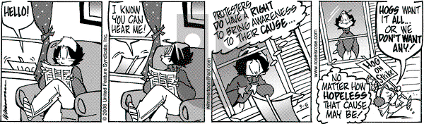 Rose is Rose on Wednesday March 5, 2008 Comic Strip